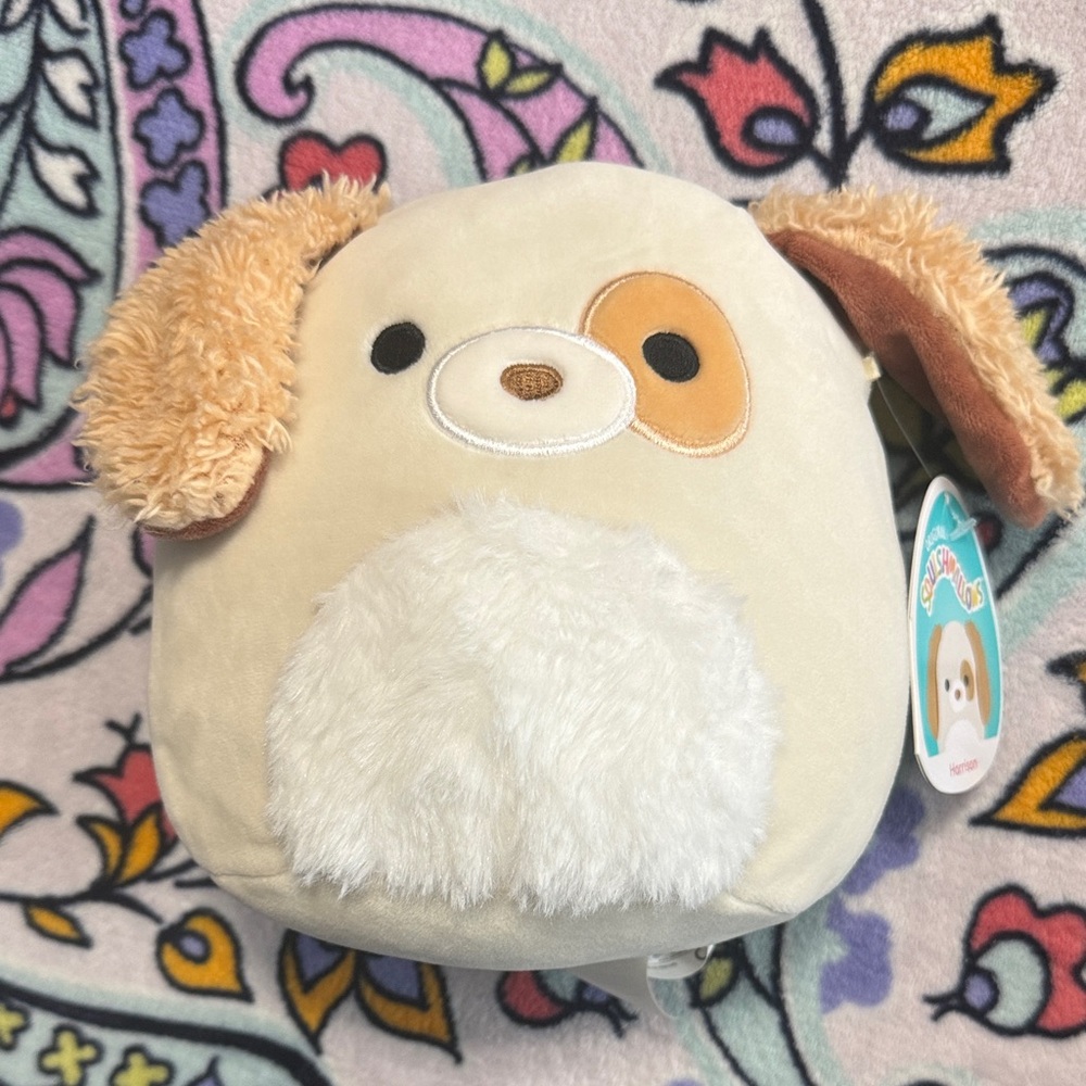 7” Squishmallows Harrison dog